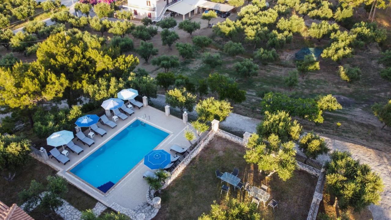 Aeolos Zante Villas With Heated Pool Vasilikí Eksteriør bilde